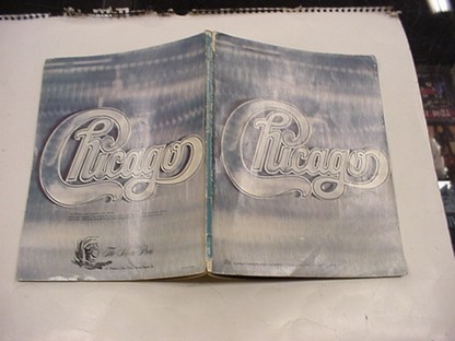 CHICAGO - SECOND ALBUM - PIANO VOCAL SONGBOOK